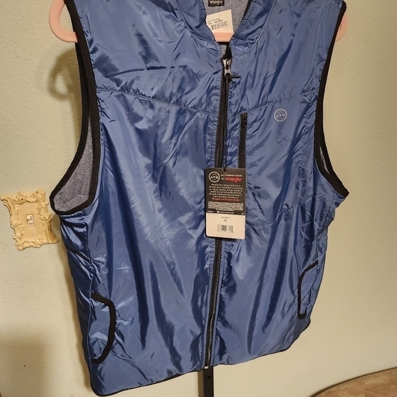 Wrangler Blue Men's Vest - Picture 1 of 6